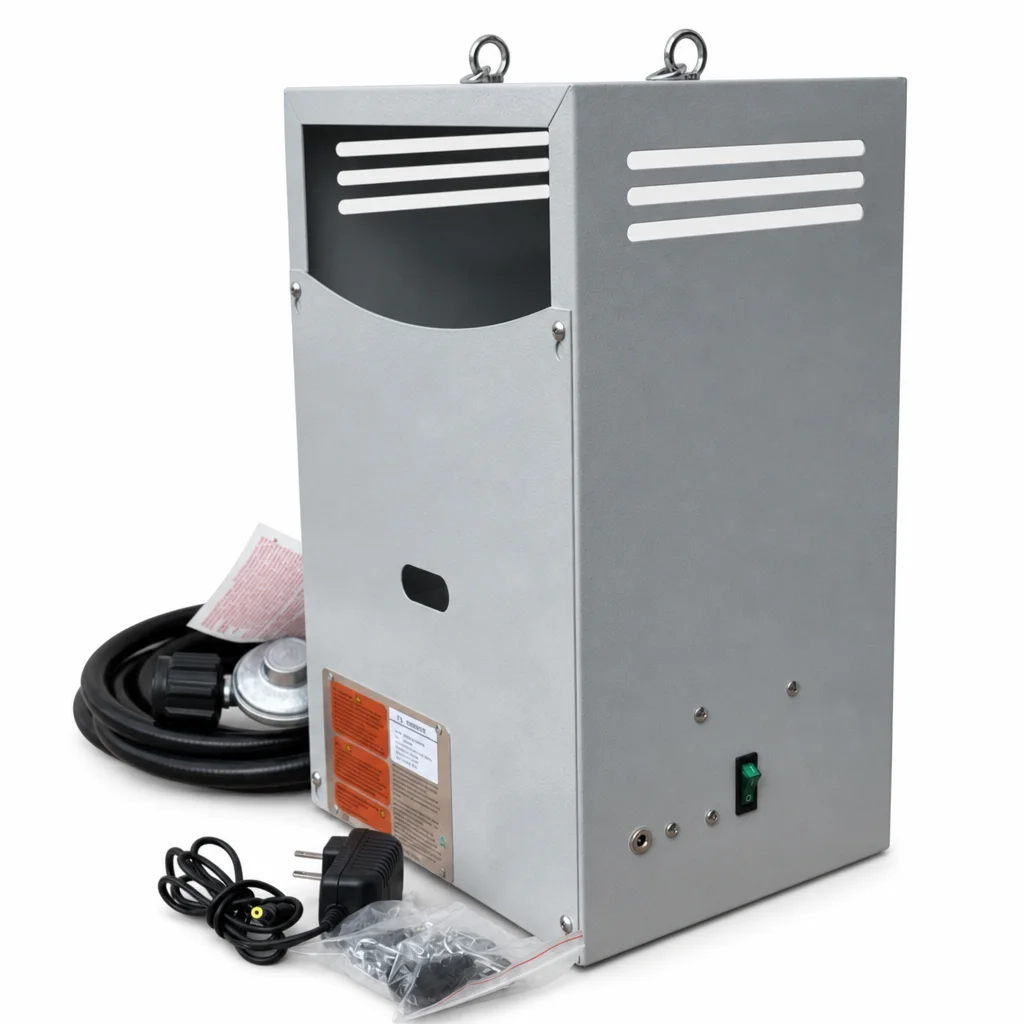 Generador CO2  8 Quemadores